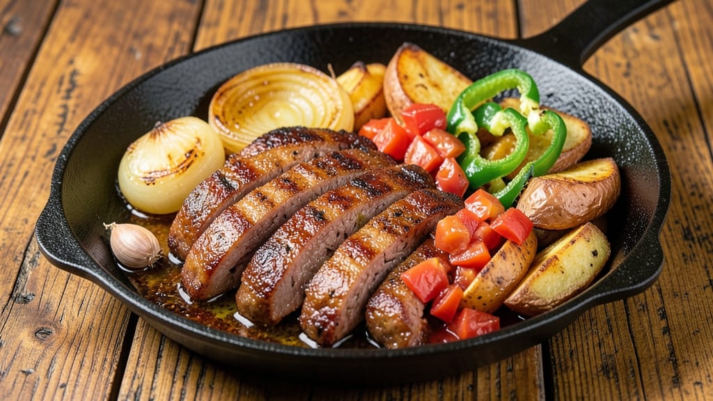 Beef Andouille Sausage Recipe: Smoky Cajun Stew With Melty Potatoes