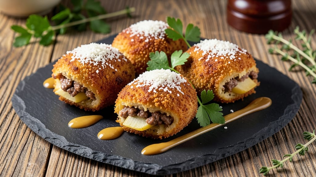Beef and Potato Croquettes Recipe: Crispy Crust, Creamy Centers That Hold