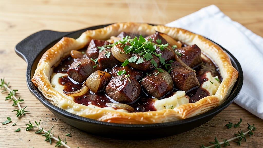 Beef and Guinness Pie Recipe Jamie Oliver: Rich Stout Braise with Flaky Top Crust