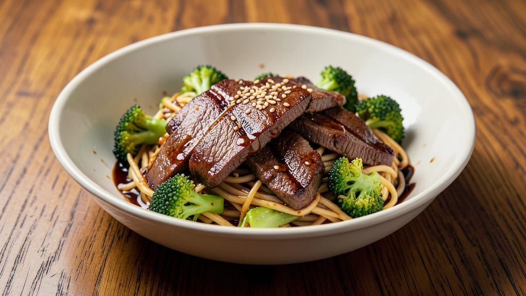 Beef and Broccoli Chow Mein Recipe: Wok-Fired Crunch With Silky Soy Sauce