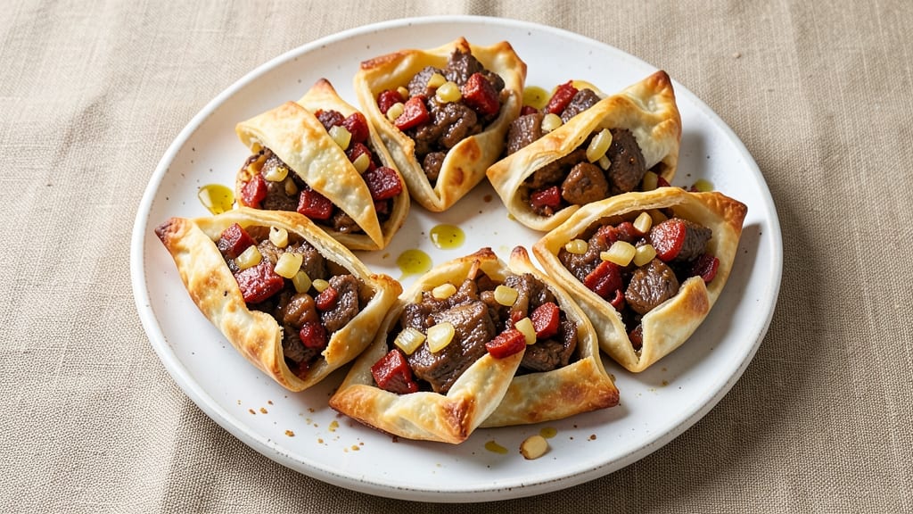 Beef and Chorizo Empanadas Recipe: Flaky Pastry Hugs Spiced Meat Filling