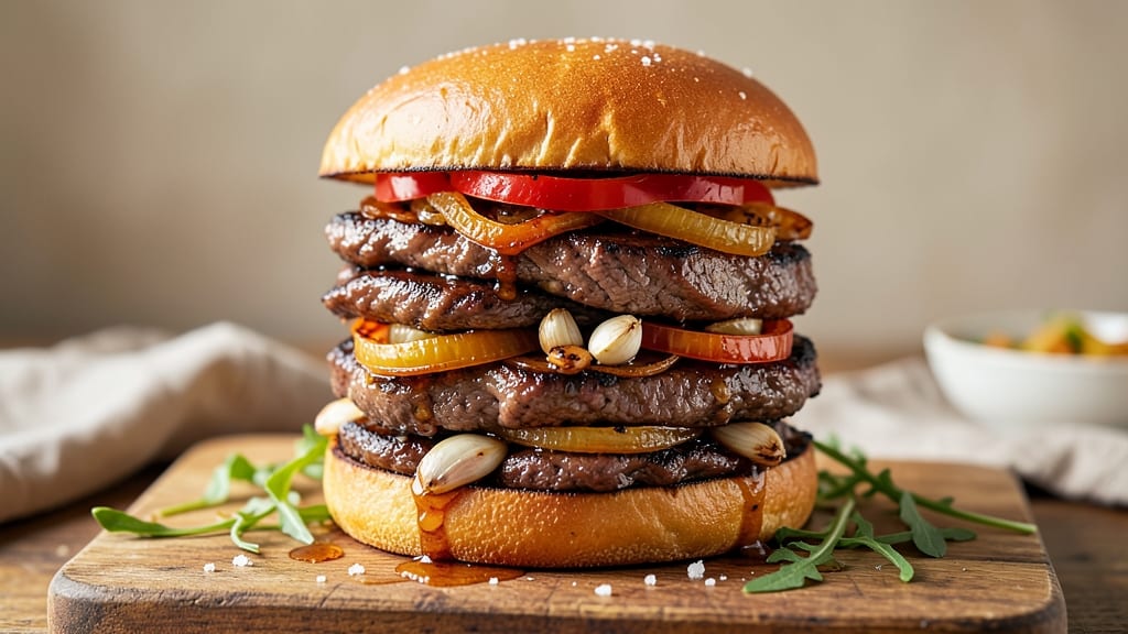 Beef and Onion Sandwiches Recipe: Slow-Cooked Beef with Caramelized Onion Filling
