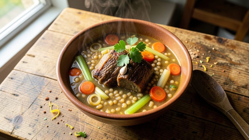 Beef Barley Soup Recipe with Stew Meat: Slow-Simmered Depth With Hearty Barley Bites