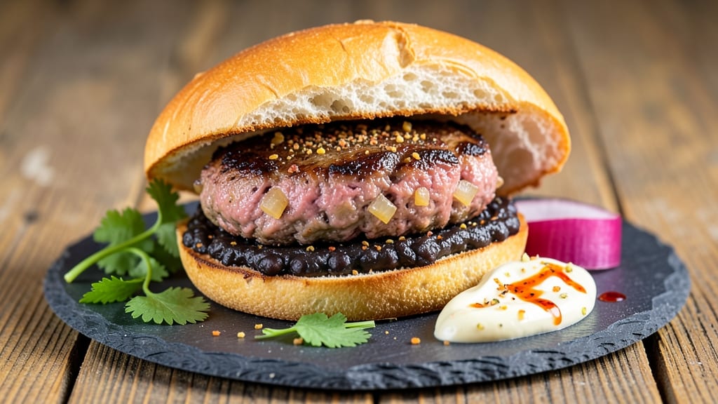 Beef and Black Bean Burgers Recipe: Spiced Plant-Powered Patties With Crispy Edges