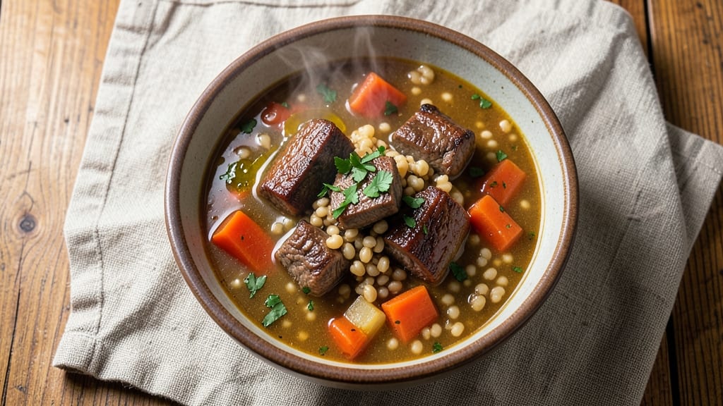 Beef and Barley Soup Recipe Jamie Oliver: Hearty Winter Stew With Deep Umami Roots