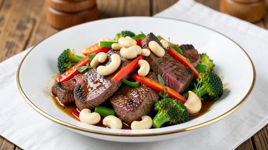 Beef and Cashew Stir Fry Recipe: Crunchy Texture Meets Silky Sauce in 20 Minutes