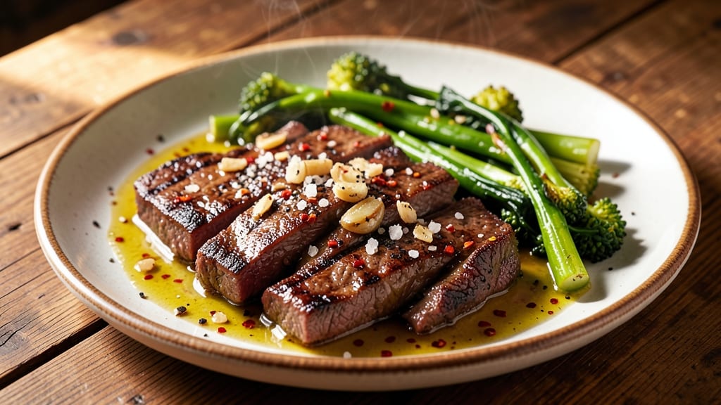 Beef and Beoccoli Recipe: Wok-Fired Umami Crunch With Silky Sauce