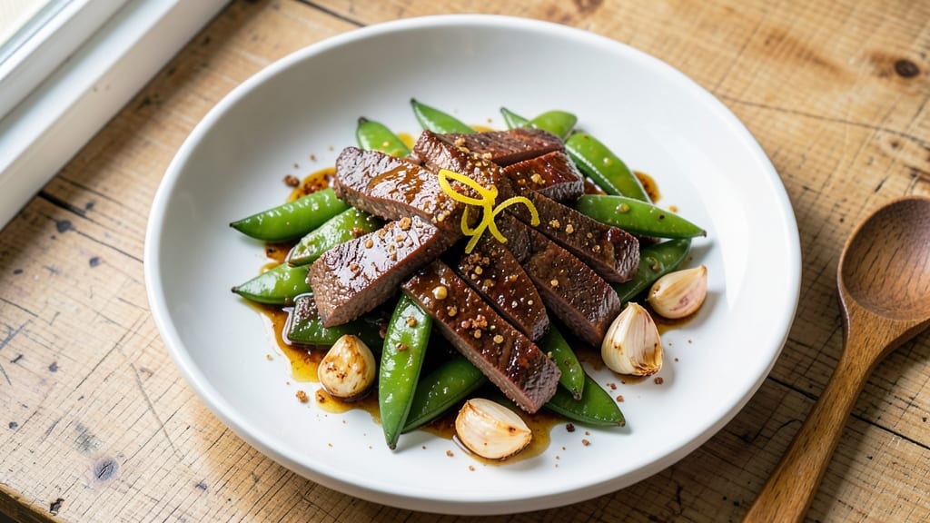 Beef and Sugar Snap Peas Recipe: Sweet Pea Crunch Meets Savory Beef Bites