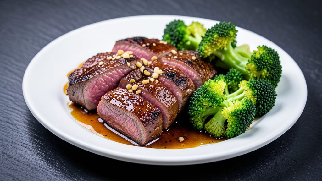 Beef and Broccoli Sirloin Recipe: Wok-Sear Crispy Bites with Garlic Soy Glaze