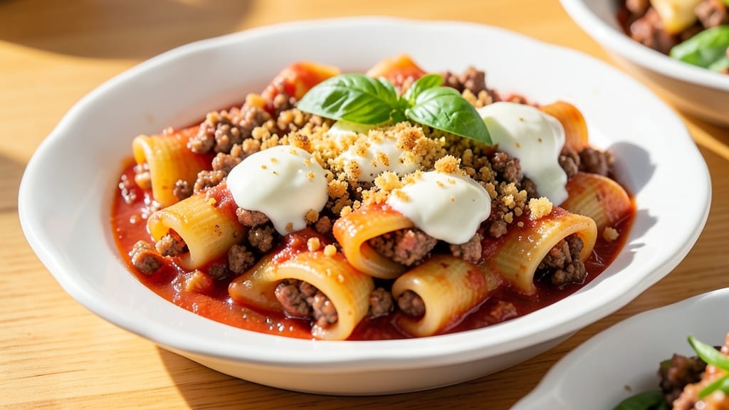 Beef and Sausage Manicotti Recipe: Cheesy Layers That Bake to Golden Perfection