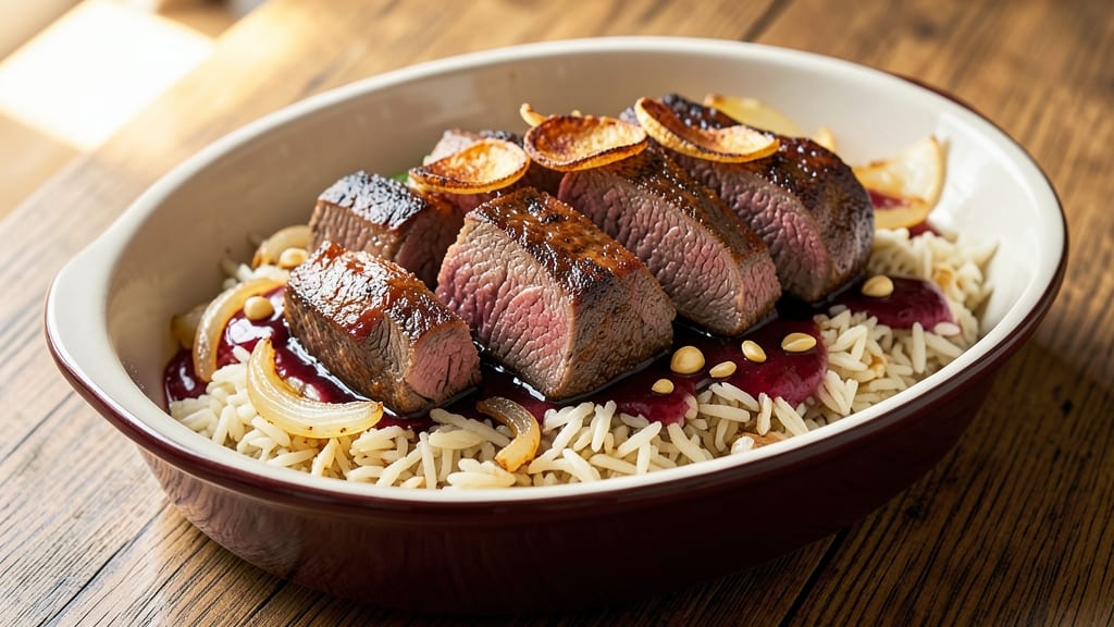 Beef and Rice Pressure Cooker Recipe: Instant Pot Tenderness in 30 Minutes
