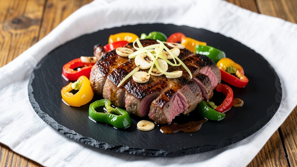 Beef and Bell Peppers Cowboy Bebop Recipe: Sizzling Stir-Fry with Anime-Inspired Spice Kick