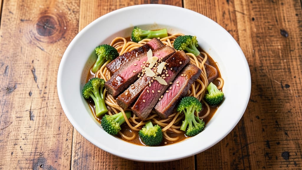 Beef and Broccoli Ramen Stir Fry Recipe: Savory Soy-Ginger Sauce With Wok-Seared Bites