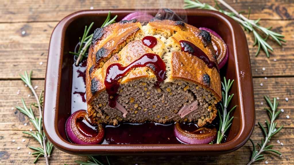 Beef and Veal Meatloaf Recipe: Velvety Glaze Locks in Moisture for Juicy Cores