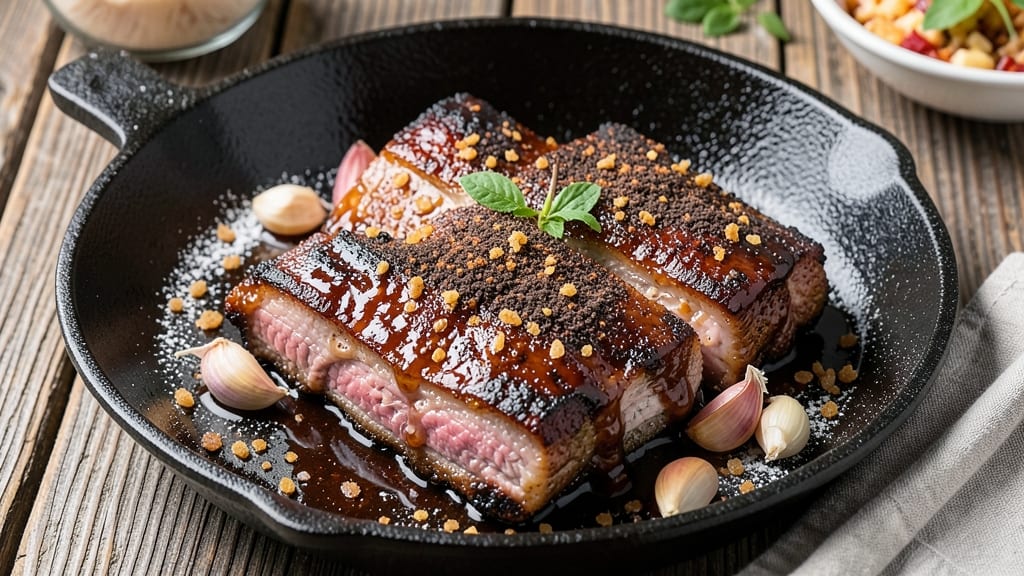 Barbecue Beef Ribs Marinade Recipe: Brown Sugar and Coffee Infusion for Deep Flavor