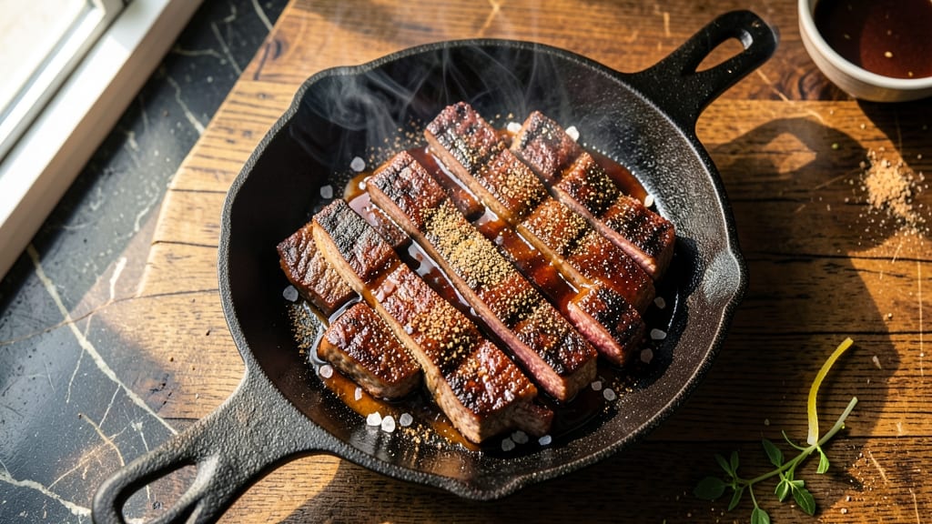 Barbecue Beef Strips Recipe: Smoky-Grilled Crunch With Caramelized Edges