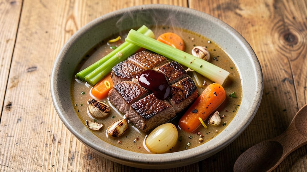 Award Winning Vegetable Beef Soup Recipe Slow Cooker: Deep Umami Broth With Caramelized Root Magic