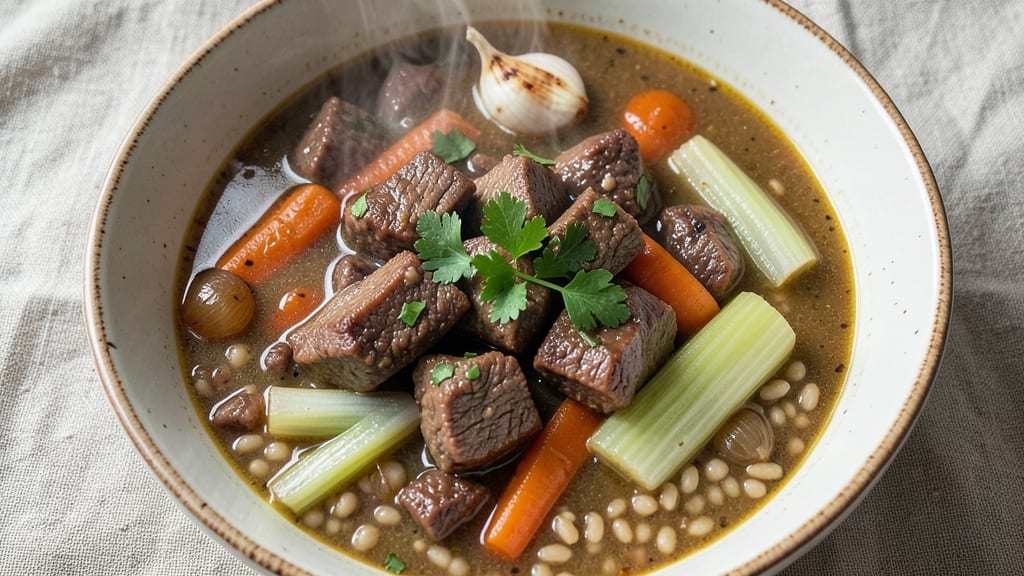 Beef Barley Soup Recipe Without Tomatoes: Hearty Winter Comfort With Deep Umami Depth