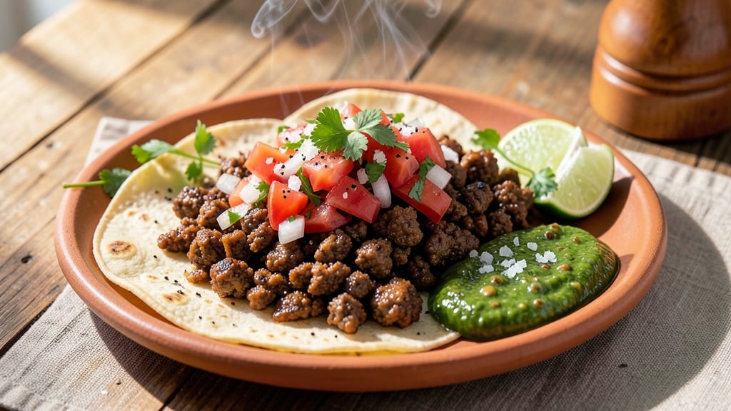 Authentic Mexican Ground Beef Taco Recipe from Scratch: Homemade Masa and Smoky Spice Fusion