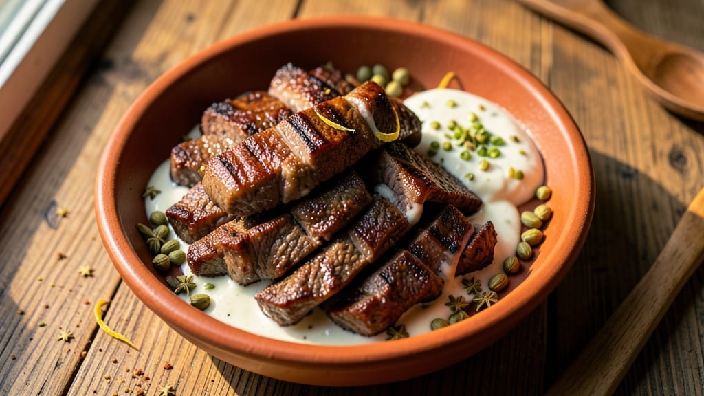 Afghani Beef Kebabs Recipe: Spiced Yogurt-Marinated Skewers with Charred Depth