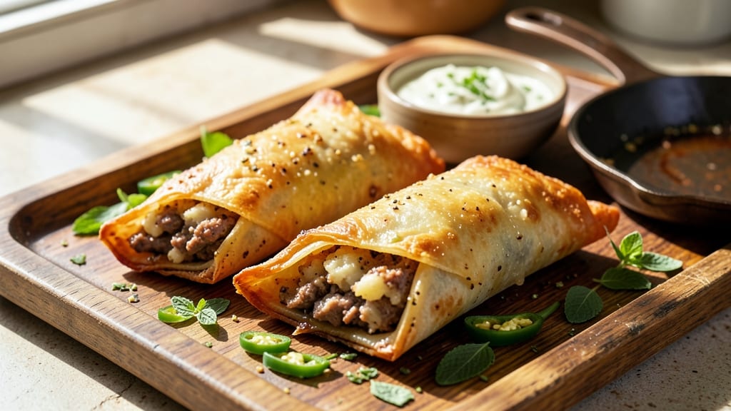Beef and Potato Samosa Recipe: Crispy Layers and Spiced Filling Fusion