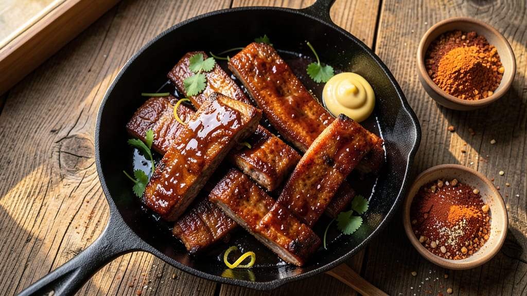 BBQ Beef Spare Ribs Recipe: Smoke-Ringed Tenderness with 3-2-1 Dry Rub