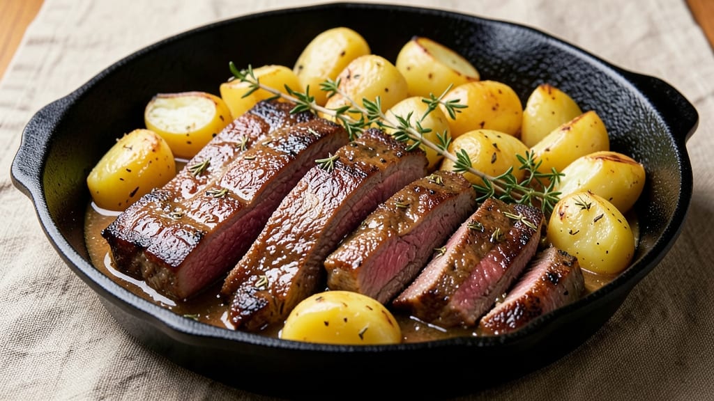 Beef and Potato Bake Recipe: Slow-Cooked Melting Potatoes and Rich Beef Layers