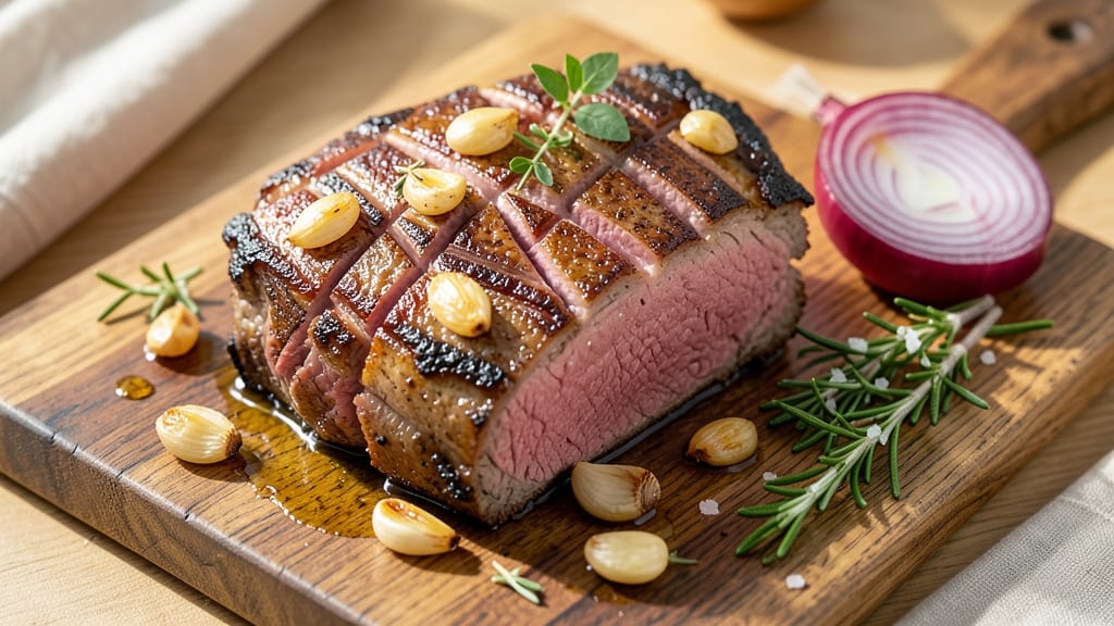 Baked Beef Oven Recipe: Reverse-Sear Crust and Juicy Core