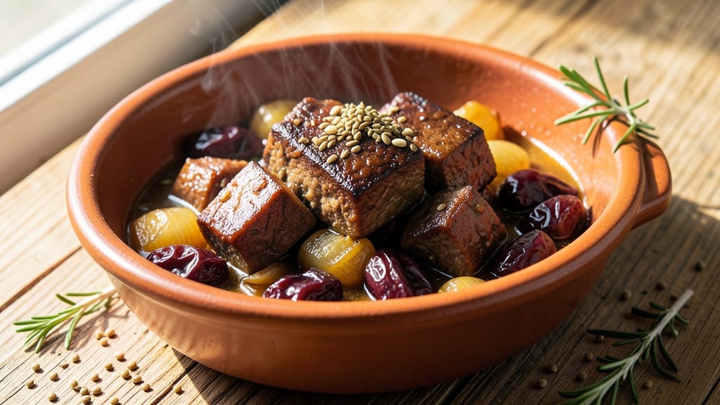 Beef and Prune Tagine Recipe: Sweet-Savory Moroccan Stew With Spiced Fruit