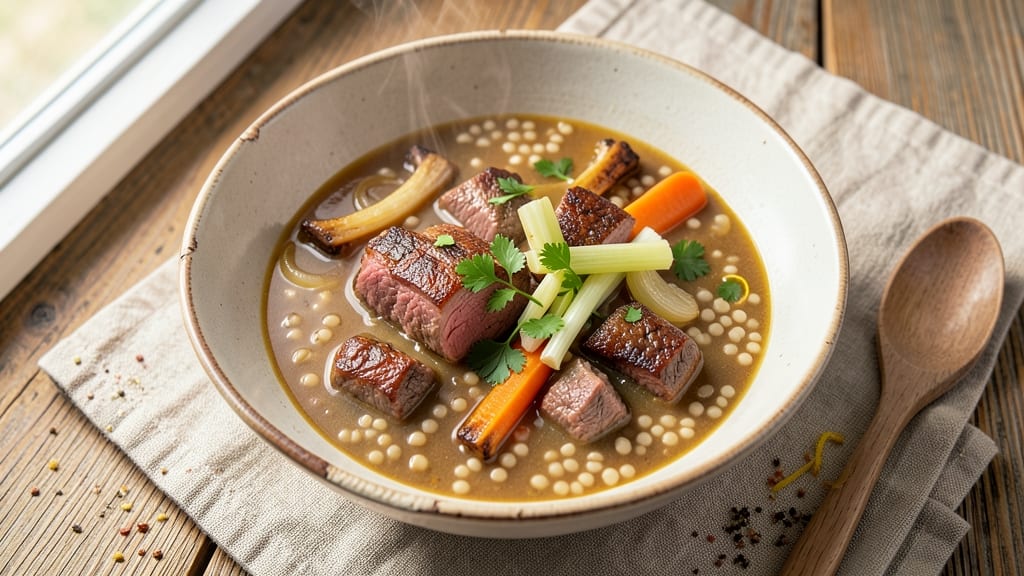 Beef Barley Soup Recipe With Leftover Prime Rib: Prime Rib Upgrade That Beats Takeout