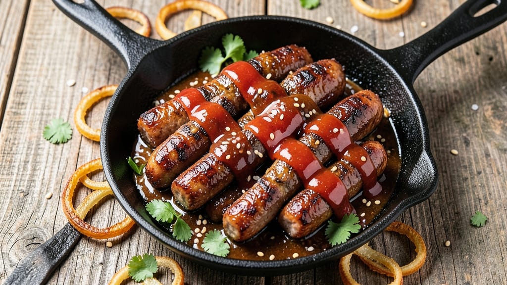BBQ Beef Sausage Recipe: Smoky Grillhouse Crust With Juicy Centers