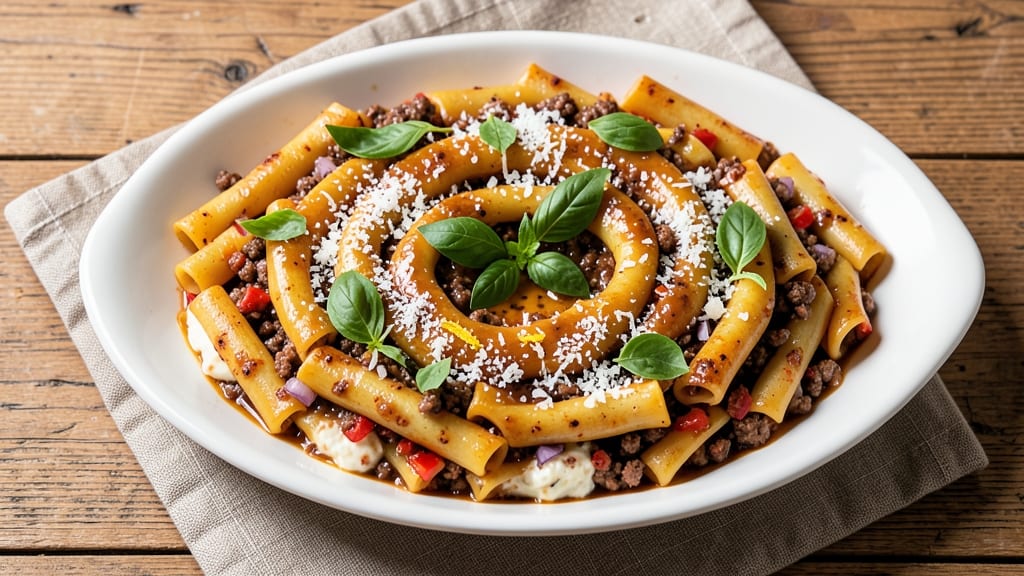Beef and Ricotta Cannelloni Recipe: Baked Pasta Layers With Creamy Cheese and Savory Meat