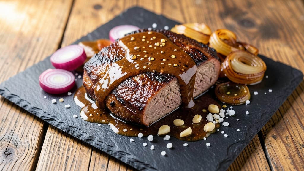 Beef Bar Recipe: Slow-Braised Beef Bars With Caramelized Onions