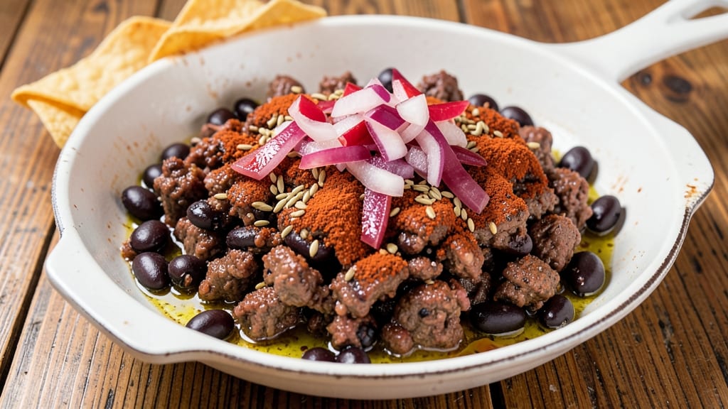 Beef and Bean Taco Filling Recipe: Smoky Spice-Packed Bites in 20 Minutes
