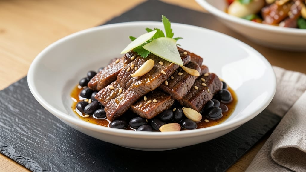 Beef and Black Bean Chinese Recipe: Wok-Tossed Umami Bomb With Silky Garlic Sauce