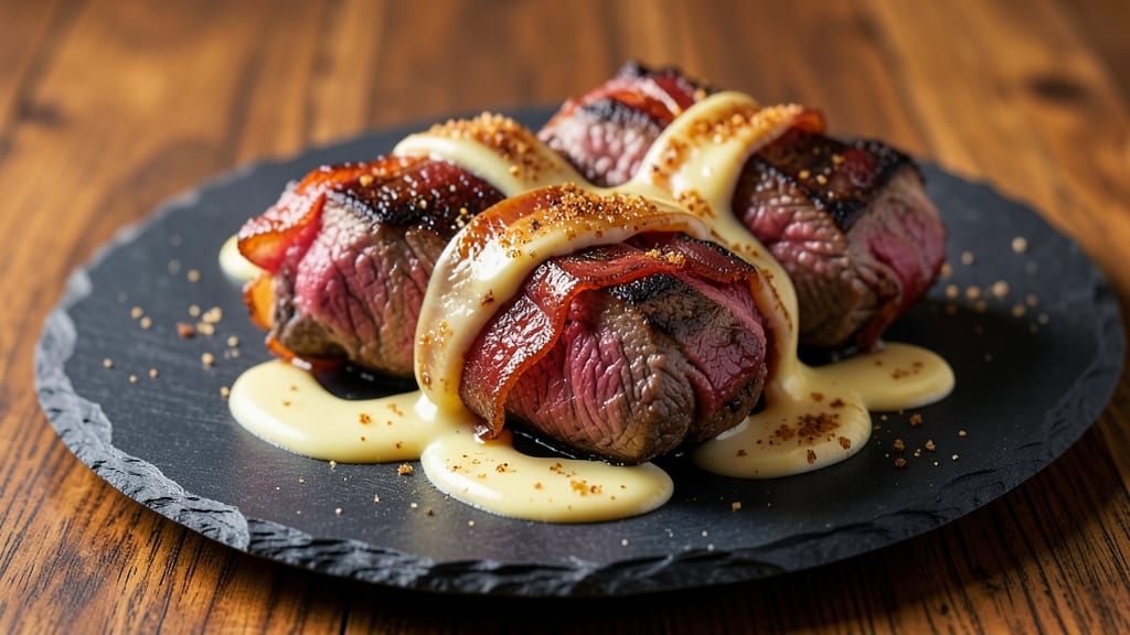 Beef and Bacon Roll-Ups Recipe: Smoky-Sweet Wrapped Bites with Crispy Edges
