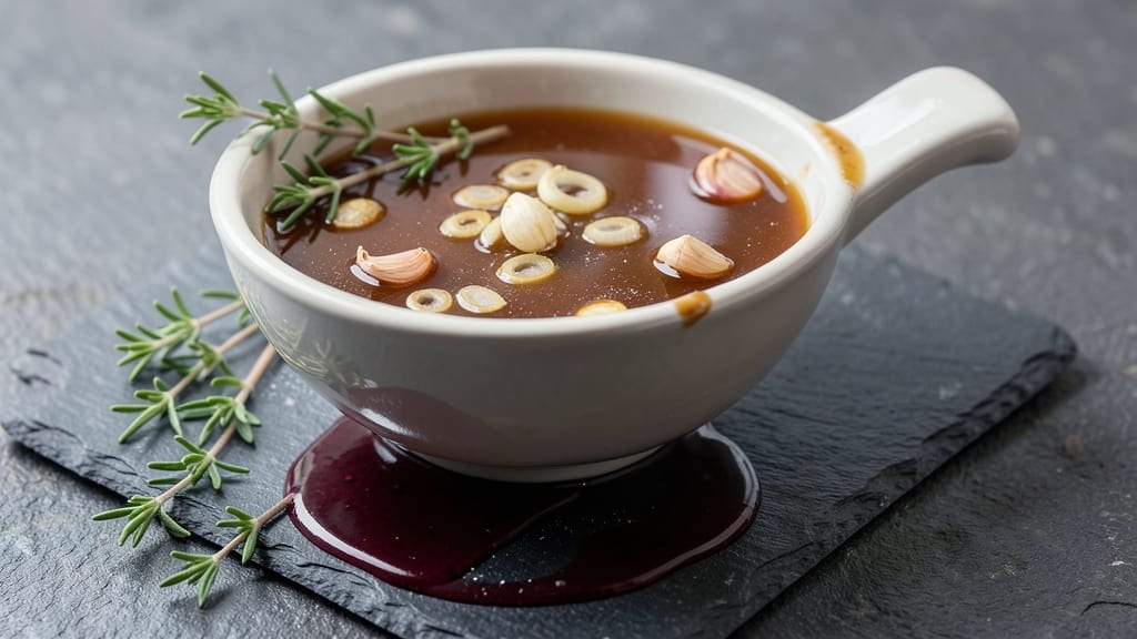 Au Jus Sauce Recipe With Beef Broth: Deep-Red Umami Richness in Minutes