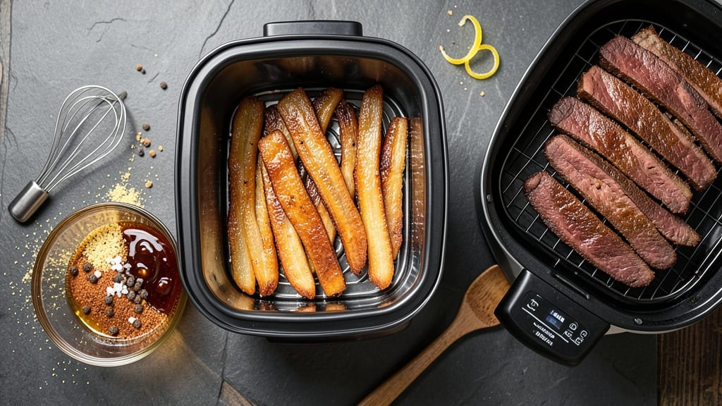 Air Fryer Beef Jerky Dehydrator Recipe: Smoky Chewy Snack in 3 Hours