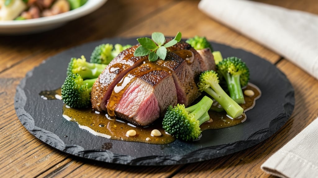 Beef and Broccoli Recipe with London Broil: London Broil's Bold Crunch and Sauce Symphony